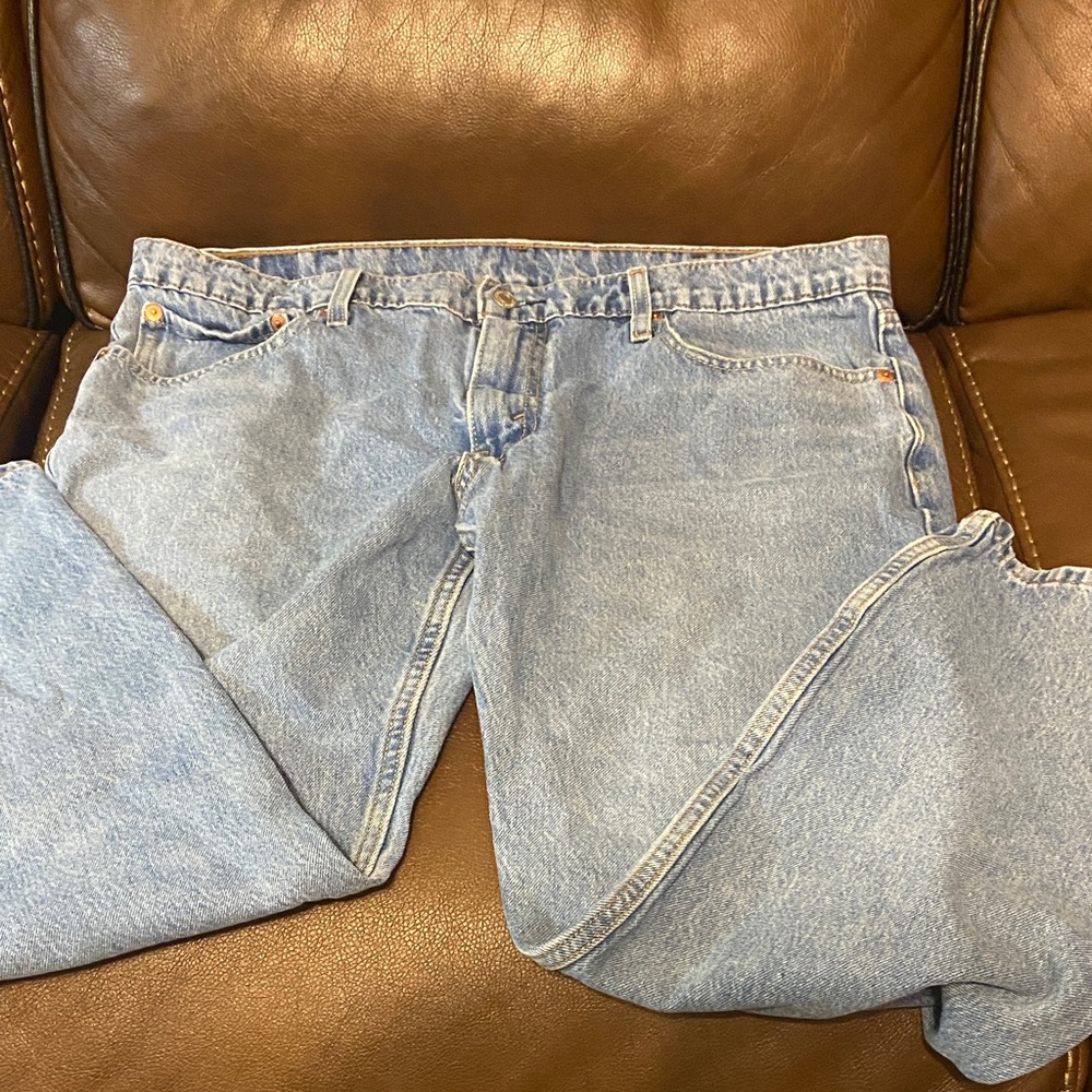 Levi's Sky Blue Relaxed Fit Men's Jeans